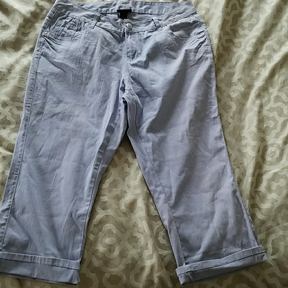 Lavender capris